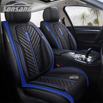 3D Leather Seat Cover Universal 5-Seater Car