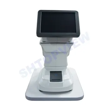 2022 New Technique Auto Refractometer Keratometer with Full Automatic Pupil Tracing and 10.4 Inch TFT Touch Screen