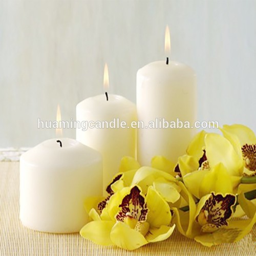 Long Burning Paraffin Wax Pillar Candle, High Quality Long Burning