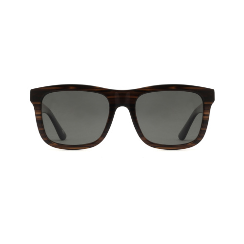 Praça UV400 Men Nylon Tons polarizados com óculos de sol acetato