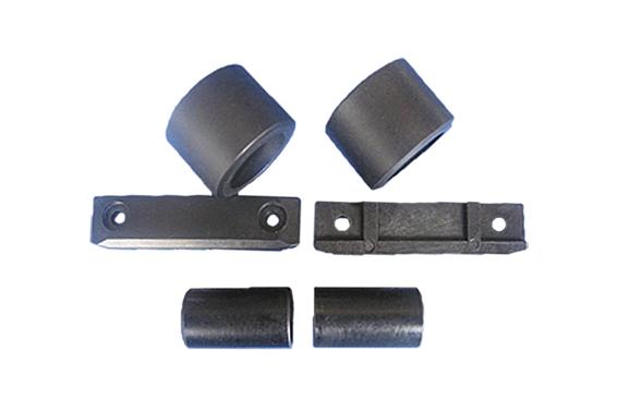 PEEK sliders, rollers and bushings