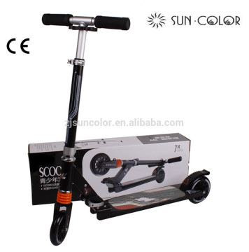 high quality two wheel 145mm full alluminium kids' scooter with suspension