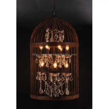 Birdcage  Hanging Pendant  Light