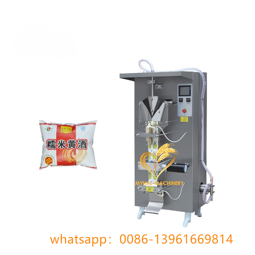 Pure Water Sachet Machine Rilling Packing Plastic Packaging