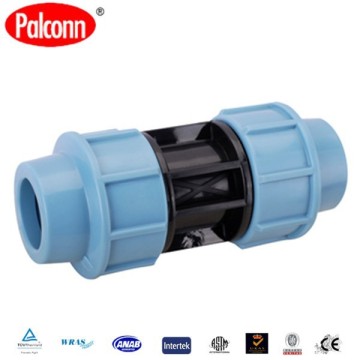 Plastic PP compression water pipe fitting coupling 20mm A481