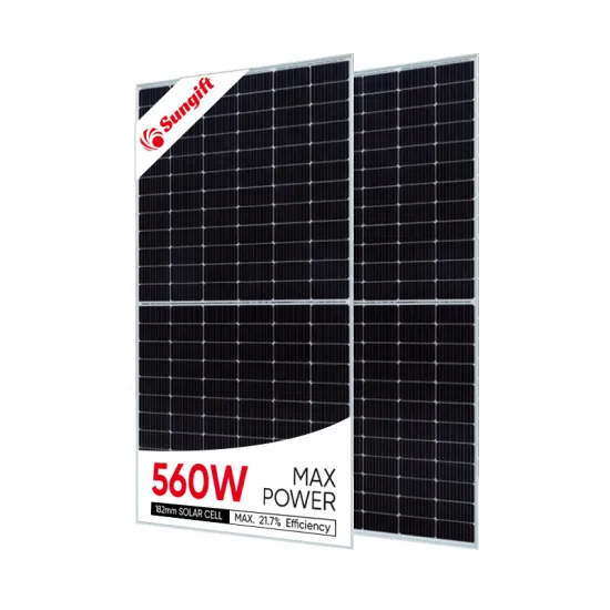 Sungift Solar 182mm Shingled Solar Panels: 540W-560W Power Output with 144 Solar Cells by Longi