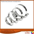 Flexible Stainless Steel Hose Clamp Clips