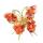 Carnelian Butterfly Decoration Healing Crystal Chip Beads Ornament Home Decor Gifts