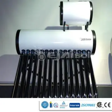 Non-pressure solar water heating