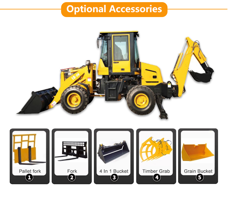 CE Small Articulated Front End Mini Wheel Loader