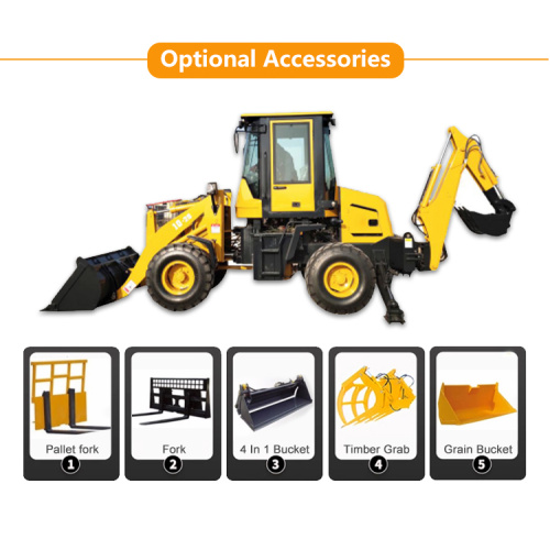 Mini tractor Small Backhoe Loader 4x4 con precio