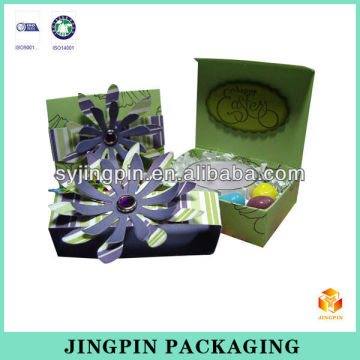 2014 latest design rectangular cute candle paper box