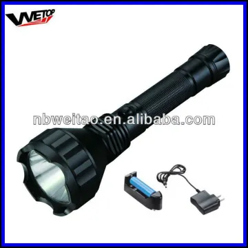 Cree XR-E 250m light distance rechargeable LED flashlight