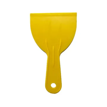 Title: "Economic Yellow Plastic ABS Scraper and Putty Knife