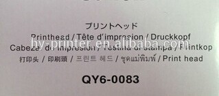 Original and new brand MG6380 MG7180 iP8780 print head QY6-0083 printhead for printer parts