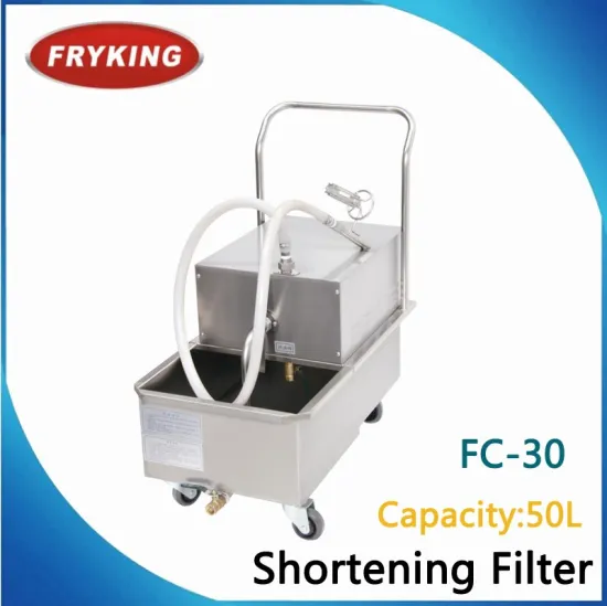 Wholesale Price electric Shortening Filter/Cooking Oil Filter