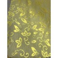 Tissu en dentelle de polyester texturé