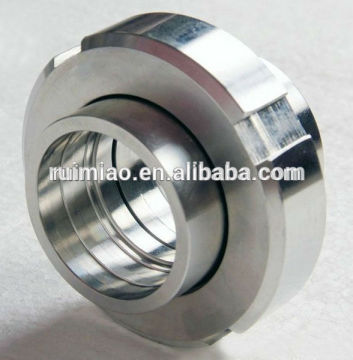 customize 304/316 sanitary stainless steel 1/2 inch flexible union fittings
