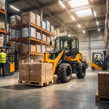 Premium Articulated Front End Loader For Warehouse Handling