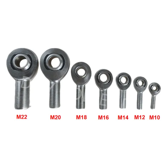 Lowest Price M24 M30 Thread Heim Joint Direct Self-Lubricating Rod End Bearing Stainless Steel Metric Male Thread Ball Joint