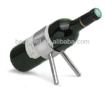 stainless steel double feet Wine holder