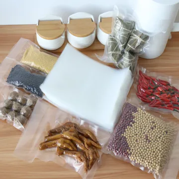 Transparent Sea Food Grade Vacuum Storage Bags