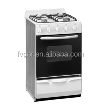 50CM Mirror Spray Coating Standing Gas Pizza Oven