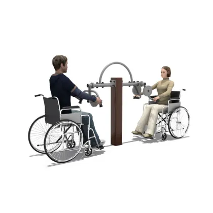Wholesale Disabled Outdoor Fitness Gym Equipment for Amusement Parks and Public Spaces