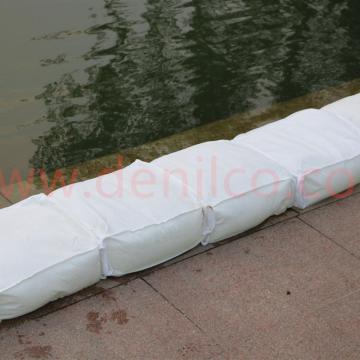 self-inflating sandbag floor barrier water gate