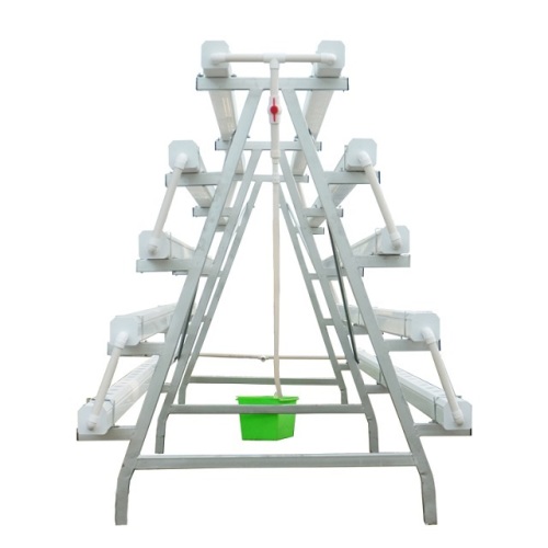 NFT Hydroponics Vegetables Vertical PVC Grow System