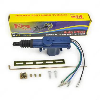 12V Car Central Locking System Solenoid Actuator - King Central Lock 5 Wire