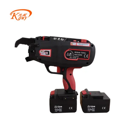 Cordless rebar tier gun