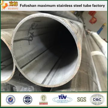 NPS 3 1/2'' OD101.60 SCH 40 stainless steel welded industrial pipe price per ton