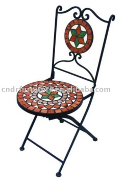 mosaic garden chair newest style