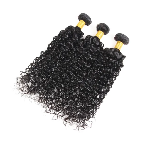 Cheap Bundle Hair Wet And Wavy Brazilian Human Hair Bundles With Closure Water Wave Bundles With Closure