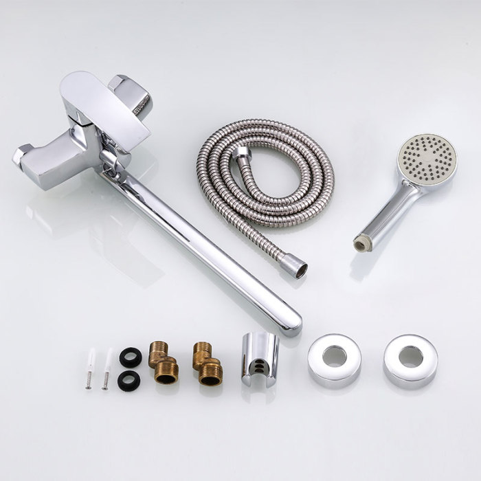 Elegant 35mm Electroplated Shower Faucet