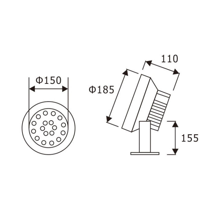 Commerical RGBWW 18W LED Underwater LightofUnderwater LED Light Comparison