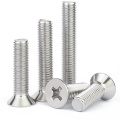 DIN965 Stainless Steel Cross Countersunk Head Machine Screw