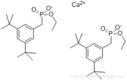 Calcium bis[monoethyl(3,5-di-tert-butyl-4-hydroxylbenzyl)phosphonate] CAS 65140-91-2