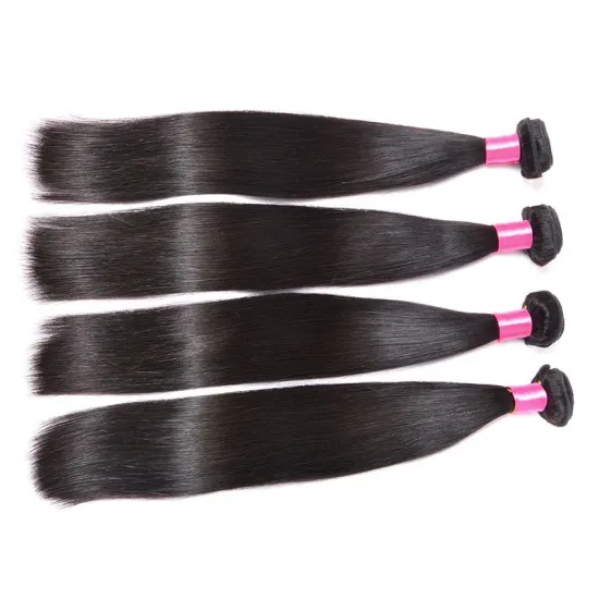 Wholesale Vendor Straight Weave Extension Raw Mink Indian Brazilian Cuticle Aligned Virgin Human Hair Bundles
