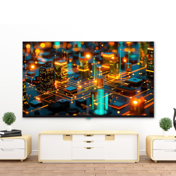 65 Inch QLED TV 4K Smart Television - Reliable Home Entertainment LED TV 32 43 50 55 60 75 85 Inch 120Hz 165Hz Refresh