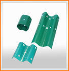 two waves plastic sprayed guardrail