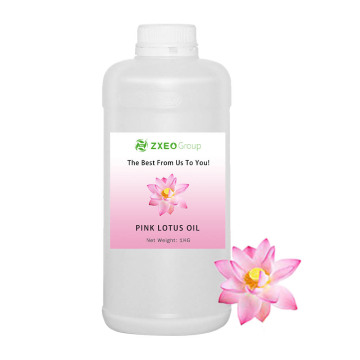 प्राकृतिक कार्बनिक गुलाबी कमल तेल चिकित्सीय ग्रेड गुलाबी कमल फूल आवश्यक तेल