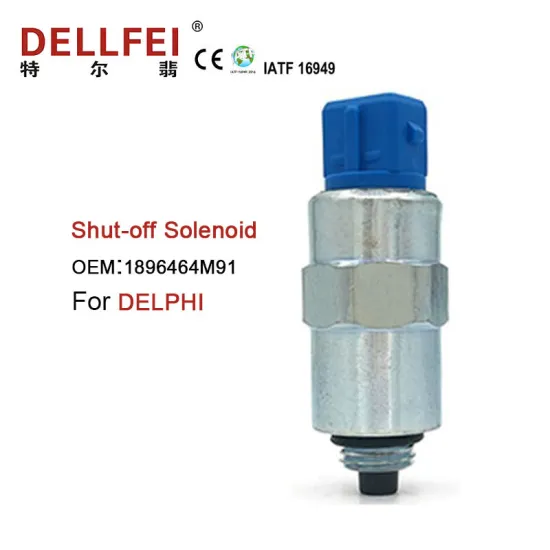 Fuel Shut Off Solenoid Engine 1896464M91 12V