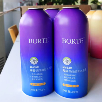 wholesale body wash shower aerosol spray can