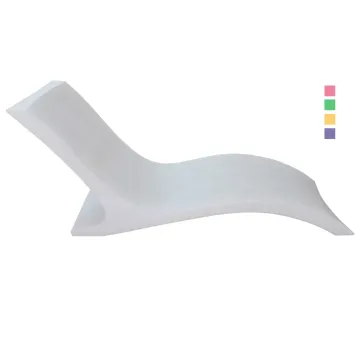 Plastic Water Recliner Chaise Lounge for Swimming Pool and Beach