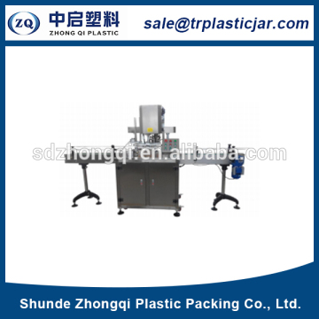 New arrival plastic pet food clear bottle semi-automatic labeling machine for cans
