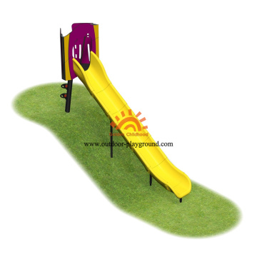 Outdoor Kids Plastic HPL Playground Material Slide