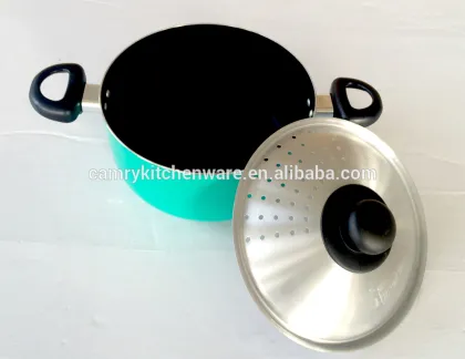 Royal aluminium colorful noodle pot