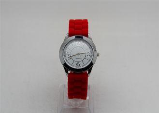 Vogue Lady Alloy Wrist Watch / silicone wrist watch With Ja